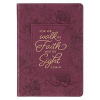 Journal - Walk by Faith 2 Cor. 5:7 Floral 